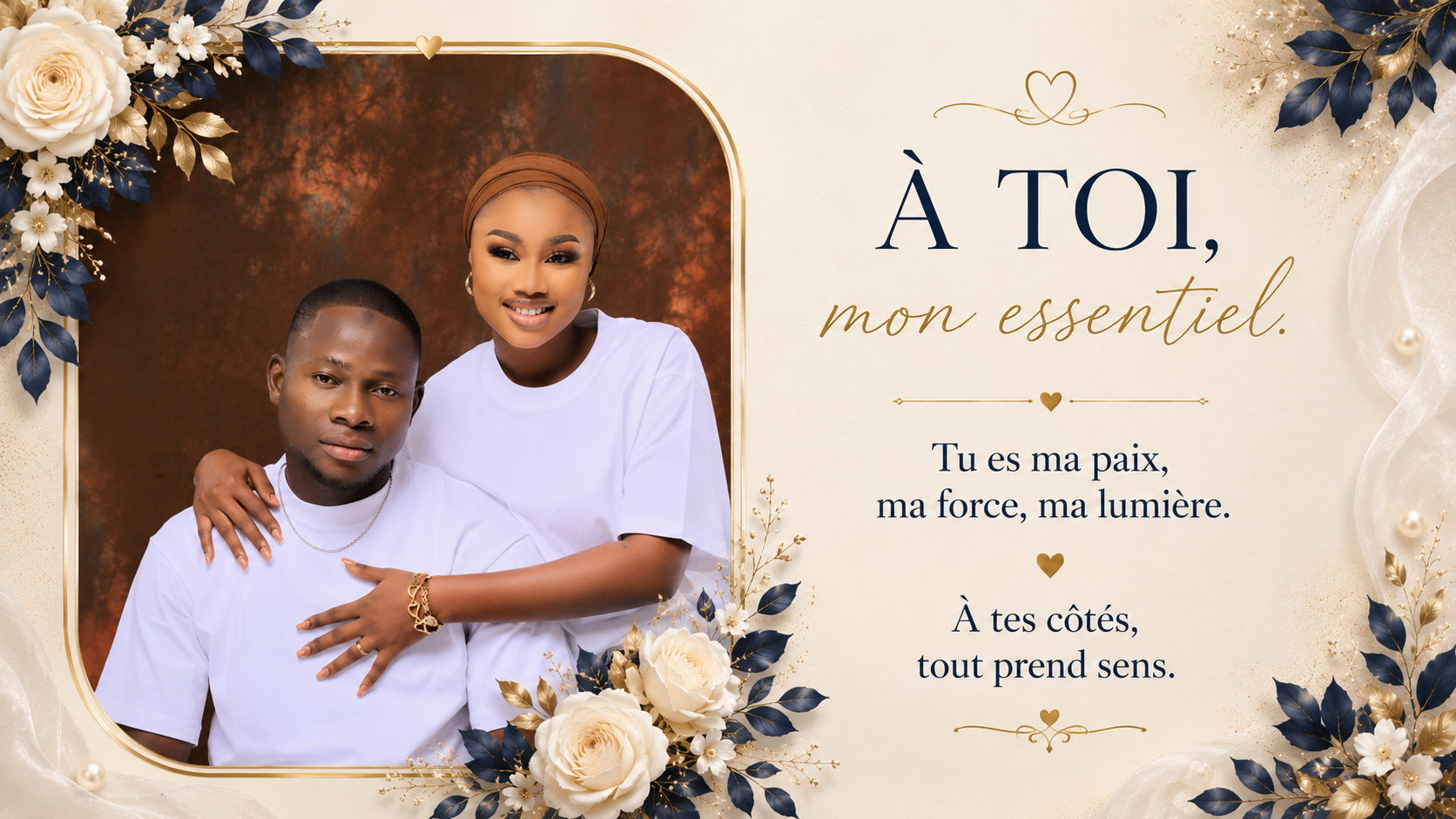Invitation de Mory & Mariam